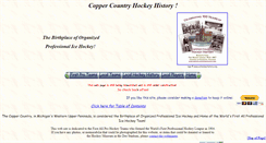 Desktop Screenshot of cchockeyhistory.org